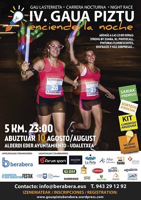 Carrera Nocturna Gaua Piztu 2018