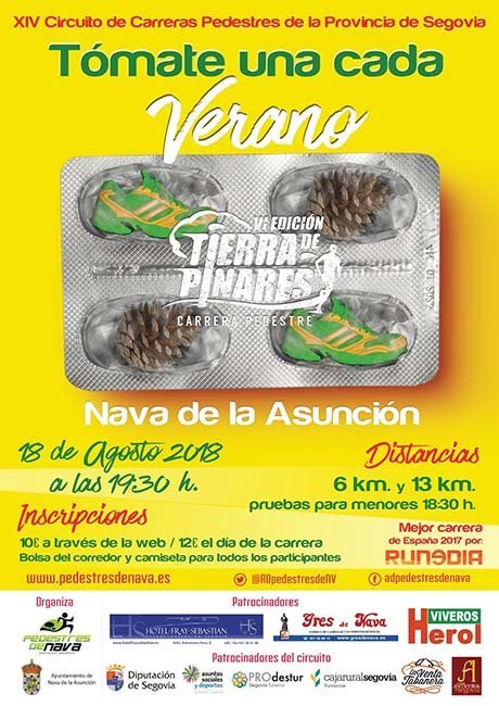 Carrera Pedestre Tierra de Pinares 2018