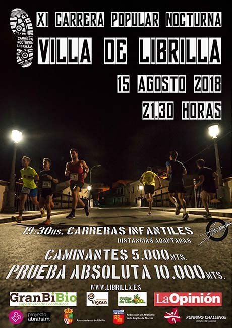 Carrera Popular Nocturna Villa de Librilla 2018