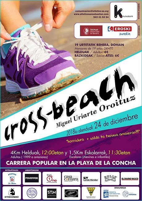 Cross Beach de San Sebastián 2018