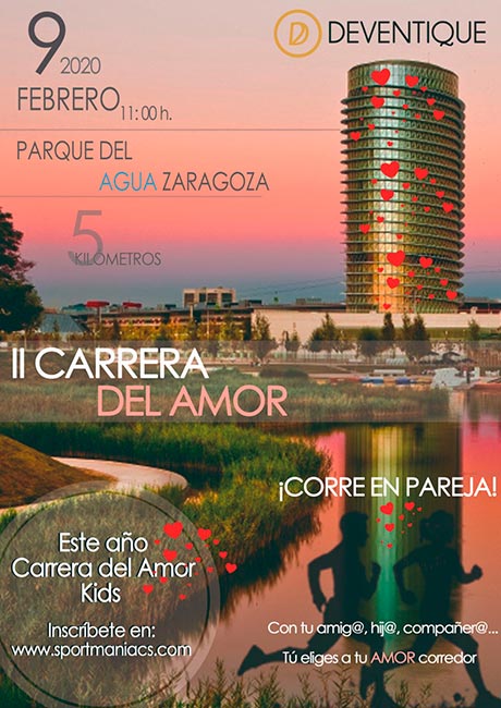 II Carrera del Amor 2020 Zaragoza